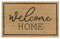 Hanse Home Kokos Fußmatte für Innen - Schmutzfangmatte Natur, Kokosmatte Welcome Home, Fußabtreter rutschfest für Flur, Terrasse, Eingangsbereich - 45x75cm
