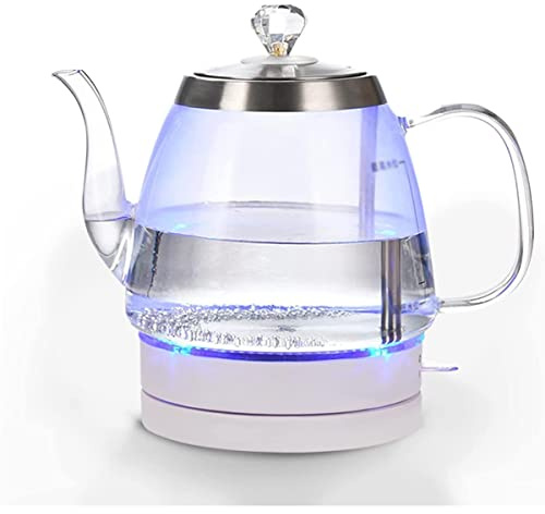 Glass Electric Kettle, Fast Boil 1500W, 1.2L Capacity, Automatic Poweroff, 360° Rotation, Energy Saving, Quiet Operation