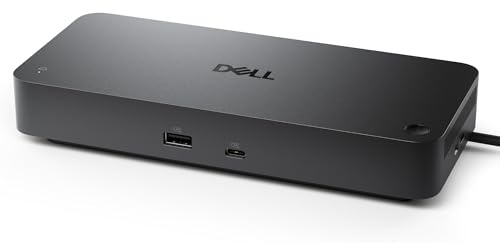 Dell Pro Thunderbolt 5 Smart Dock SD25TB5 – 300W Power Delivery, supports up to 4 displays 4K 120Hz/8K, 6x USB, HDMI 2.1, DP 2.1, 2.5GbE, remote IT management, compact design