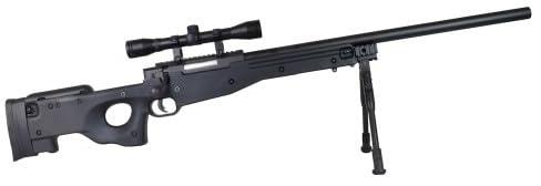 WELL FUCILE A MOLLA MAUSER SL86 FULL SET MB01 SOFTAIR (0.9 JOULE) (NERO)