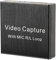 Tarjeta de Captura de Audio y Video, HDMI USB2.0 4K 1080P 30fps Dispositivo de Captura de Juegos, Convertidor de Video portátil para Juegos, Streaming, Videoconferencia, Transmisión en Vivo