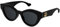 Gucci Damen Gg0957s Sonnenbrille, Schwarz/Schwarz/Grau, 62