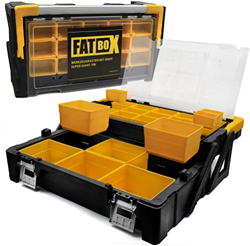 Werkzeugkasten mit Griff Super GIANT PBI | Werkzeugbox, Werkzeugkoffer, Sortimentsbox