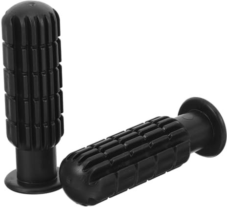 Milisten Tischfußballspielgriffe Kunststoffgriff Ersatz-tischfußballzubehör 1 Paar Verschleißfestes Robustes PVC-Material