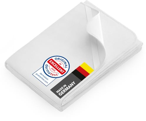 Dreamzie Premium Molton Matratzenschoner 180x200 cm – Matratzenschoner aus 100% Baumwolle – Oeko-Tex Zertifiziert – Matratzenschutz 180x200 cm – atmungsaktiv, geräuschlos & saugfähig