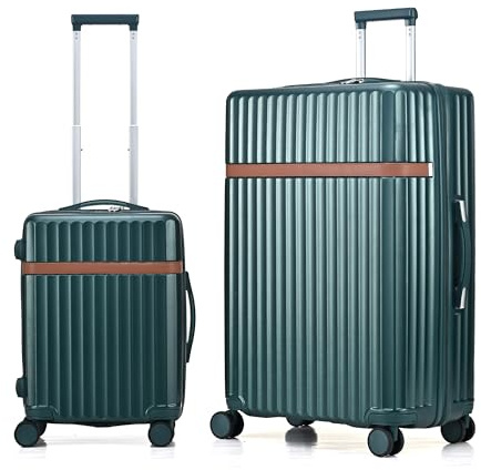 RMW Suitcase 2 Piece Set Hard Shell Check in Luggage Durable Lightweight