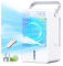 Portable Air Conditioner,Silent Air Conditionier with Remote Control, 1.5L Water Tank, Colorful LED Lights, USB Powered, 2-10 Hours Timer,Fast Cooling, Portable Air Cooler for Home, Bedroom, Office