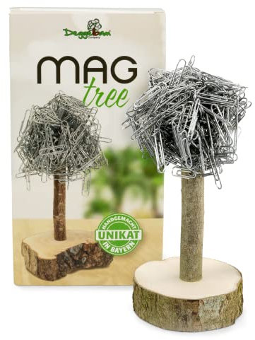 Deggelbam Company Der MagTree das Stückchen Natur für Dein Büro! Der Büroklammernhalter für Deine Büroklammern