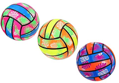 3 Stück Aufblasbare Bunte Wasser-Volleyball Bälle Für Kinder - Perfektes Pool- Und Strandspielzeug Für Sommeraktivitäten