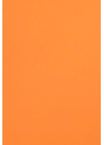 Netuno 50 x färgat lerpapper orange DIN A4 21 x 29,7 cm 120 g Malmero orange pysselpapper färgat tryckbart färgpapper kartongpapper färgglatt hög kvalitet för broschyrer inbjudningar affischer