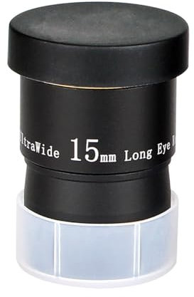 Mikroskop-Zubehör, astronomisches Teleskop, 3,2 cm, 68/66 Grad, Okular-Set, 6/9/15/20 mm, mehrfach beschichtete Linse, Haltbarkeit und zuverlässige Leistung (66 Grad - 15 mm)