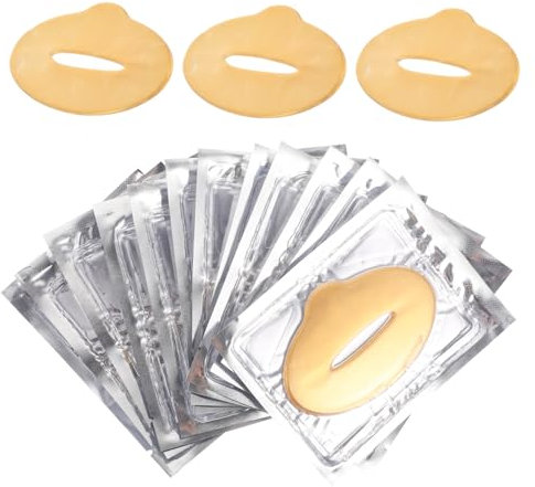 SAFIGLE 25stücke Feuchtigkeitsspendendes Lippenpad Aus Gelmaske Für Lippenpflege Lippenmaske Gegen Falten Gel-lippenpads Für Zarte Lippen