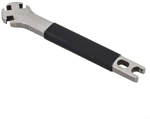 HomeVortex Stainless Steel Bike Spoke Wrench for Wheel Repair & Adjustment