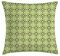 Mid Century Throw Pillow Cushion Cover by Ambesonne, Atomic Form Abstraction with Boomerang Details Dots and Crossed Lines, Decorative Square Accent Pillow Case, 20 X 20 Inches, Plum Green Blue