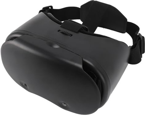 Lunettes VR Casques de réalité Virtuelle pour Téléphone, Casque VR Anti-lumière Bleue à Grand Angle de Vue Réglable de 58 à 75 Mm, pour Smartphones de 5 à 7 Pouces, pour Android,