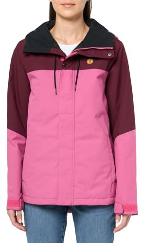 Volcom Women's Bolt Insulated Snowboard Ski Winter Hooded Jacket, Blurred Violet S5