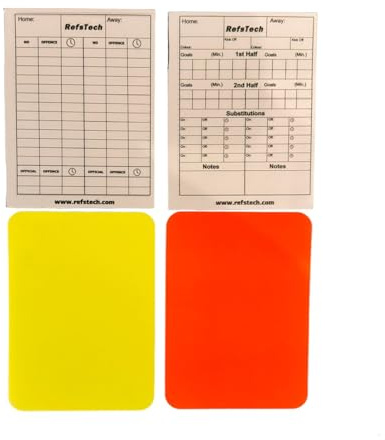 Referee Write-on Card Stickers