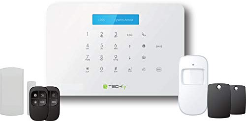 Techly Alarmsystem von SMS/GMS Wireless i-alarm-kit001
