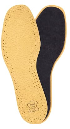 Kaps Suole per le Scarpe PECARI ai Carboni, Pelle Tinta Vegetale di Montone della Migliore Qualità con Carboni Attivi, Elegante e Confortevole (Donna 38 EUR)