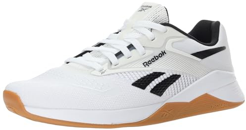 Reebok Nano X4, Sneaker Unisex - Adulto, Ftwwht Black Rbkg04, 38.5 EU