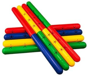 KITANDOVE 2st Relaisknüppel Anfänger Staffel Racing-wettkampfstock Rennstock Tanz-Relais-Sticks Turnstangen Für Kinder Rennstaffel Tanz-Relais-zauberstab Gymnastikstock Staffellaufstock