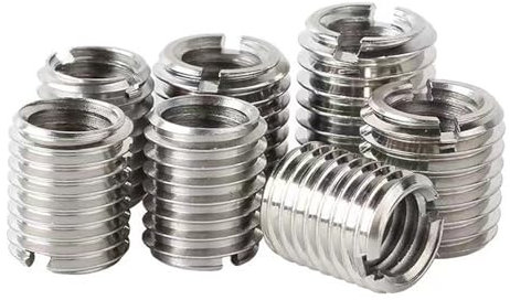 COZERI Inserto de rosca M6 a M4, 10 unidades de inserto de rosca de acero inoxidable, casquillo roscado de 15 mm, insertos autorroscantes para automóviles, turbinas de vapor y dispositivos mecánicos,