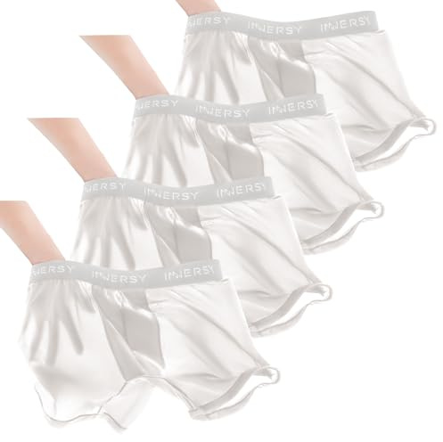 INNERSY Mens Boxers Shorts Multipack Mesh Sports Underwear Trunks Pack of 4 | Lightweight Quick Dry Boxer Briefs, Breathable for Daily Wear or Exercise, No Open Fly, Cool and Snug Fit, 3D Pouch, Tag-free