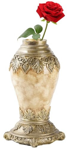 Bud vaser, dekorativ konstvas, agat färg estetisk, elegant minimalistisk och modern handgjord harts konst bohemisk för matsal badrum