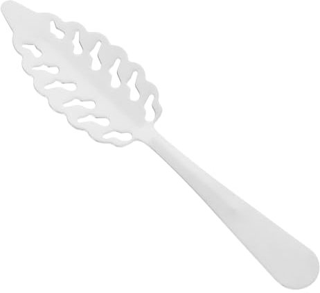 Alipis Stainless Steel Absinthe Spoon Dripper for Bar Multi-Function Filter Delicate Wormwood Spoon Slotted Design for Absinthe Preparation