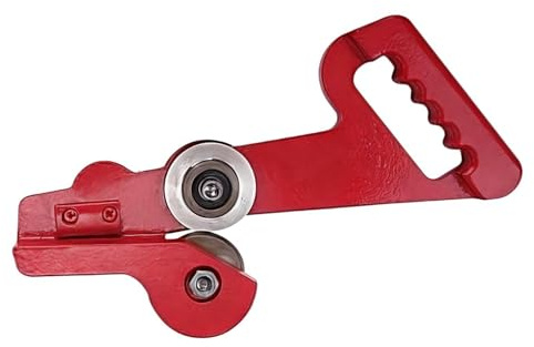 Cizalla para – Corte Manual de Doble Rueda de Alta Resistencia | Tijeras de metal ajustables | Para uso industrial de conductos HVAC de cartón de estaño de aluminio y acero