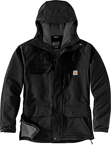 Carhartt Men's Super Dux™ Relaxed Fit Insulated Traditional Coat, BLACK, M