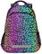 Rucksack mit Regenbogen-Leopardenmuster für Schüler, Jungen, Mädchen, Schultasche, Reise, Tagesrucksack, Muster 1, Einheitsgröße, modisch