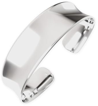 Fly Style Armreif aus 925 Sterling Silber - offen und verstellbar Silber-Armspange, Breite:20 mm