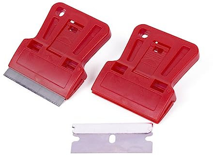 Schaber Satz Tapetenschaber Mini Glasschaber Farbschaber Dichtungsschaber 2x