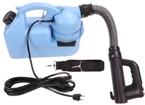 ULV Nebelgerät Elektrischer ULV Nebler, ULV ühgerät 7L 850W Tragbar Elektrisch ühmaschine Nebelmaschine Zerstäuber für Krankenhäuser Hotel Zuhause Zerstäubung Maschine