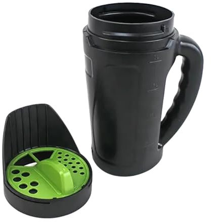 Generisch Salz-Handstreuer, Handstreuer-Shaker - Eisschmelzstreuer für den Garten | Handstreuer mit Mehreren Öffnungsgrößen für Salz, Enteisungsmittel, Eisschmelze und Erdnahrung