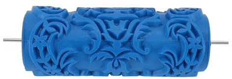 XOYIXOYI Rullo di Vernice Strutturato 3D, Strumento per timbratura di Pareti Fai Te, Rullo con Motivo in Gomma per Calcestruzzo, Mobili, Armadi, Decorazioni per la Casa,