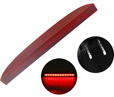 FanPaYY Dritte Bremsleuchte, Hohe Hintere zusatzbremsleuchte Rot Automotive Hochmontierte Bremslicht 7700410753 für Clio II 1998-2005