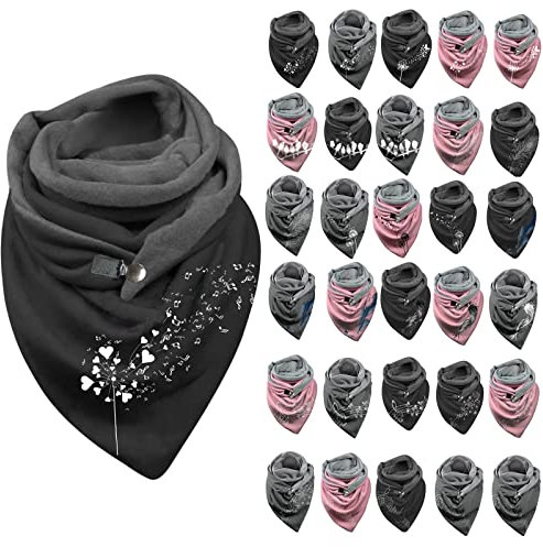 Loop sciarpa da donna, sciarpa invernale da donna, sciarpa da donna in cashmere sciarpa da donna leopardata sciarpa gialla stampa multiuso sciarpa alla moda retrò femminile sciarpa donna sciarpa