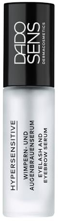 Dado Sens Siero per sopracciglia e sopracciglia ipersensibili, 4,5 ml, supporta la crescita naturale dei capelli, oftalmologicamente testato, vegano