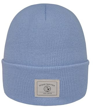 SCHIETWETTER Unisex Erw. Strickmütze Seemannsgarn, Wintermütze, 100% Acryl, kuschelig und weich