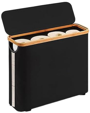 Organizador De Rollos De Papel Higiénico | Organizador De Papel Higiénico para Baño,Estante Y Cesta para Toallas para Hogar Dormitorio Cocina Y Baño De Rincón O Pared