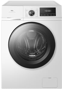 TCL 9kg, A-10% Class Energy Efficient, Front Load Washing Machine with 1400rpm Fast Spin, Smart LED Display, Multi-Program Steam Care, Safety Features- FF0924WA1UK