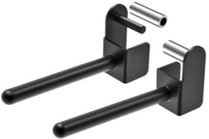 Perfeclan Supporto per 2 Dischi di Peso, salvaspazio, per riporre Dischi di Peso, Accessorio per Squat Rack per Esercizi di Sollevamento Pesi