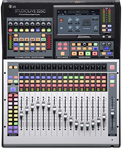 PreSonus StudioLive 32SC Subcompact 32-Channel Digital Mixer and USB Audio Interface