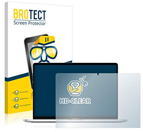 BROTECT Schutzfolie für Apple MacBook Pro 16 2019 Displayschutz Folie Made in Germany, Ultra-Klar