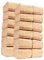 100% Natural RUF Heat Briquettes Alder Birch Dry Wood - 12 Bricks 10kg - Low 10% Moisture Easy to Light - Low Ash Eco Friendly for Open Fire Stove Fuel Wood Burner Chiminea (24 Bricks- 20kg)