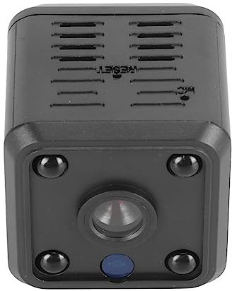 Mini Cámara IP Cámara para Mascotas Cámara de Puerta Monitoreo Profesional Lente Gran Angular de 155 ° Visión Nocturna Detección de Movimiento Grabación en Bucle Continuo Cámara