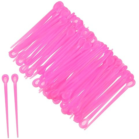 Ipetboom Clip per Chioma per Permanente 2 Confezioni 180 Pezzi in Plastico Blu, Facile da Fissare, Crea Ricci a Spirale o Onde, per Donne e Ragazze Colore Casuale