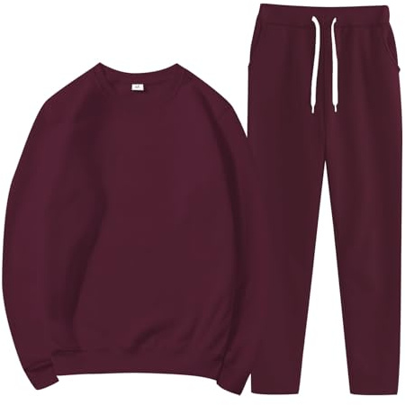HOOUDO womens lounge wear sets Tracksuit Womens Full Set Long Sleeve Sweatshirts Sweatpants Loungewear Sets with Pockets Sweatshirt Pants Joggings Suits Sportwear Yoga Gym Workout Outfits Activewear